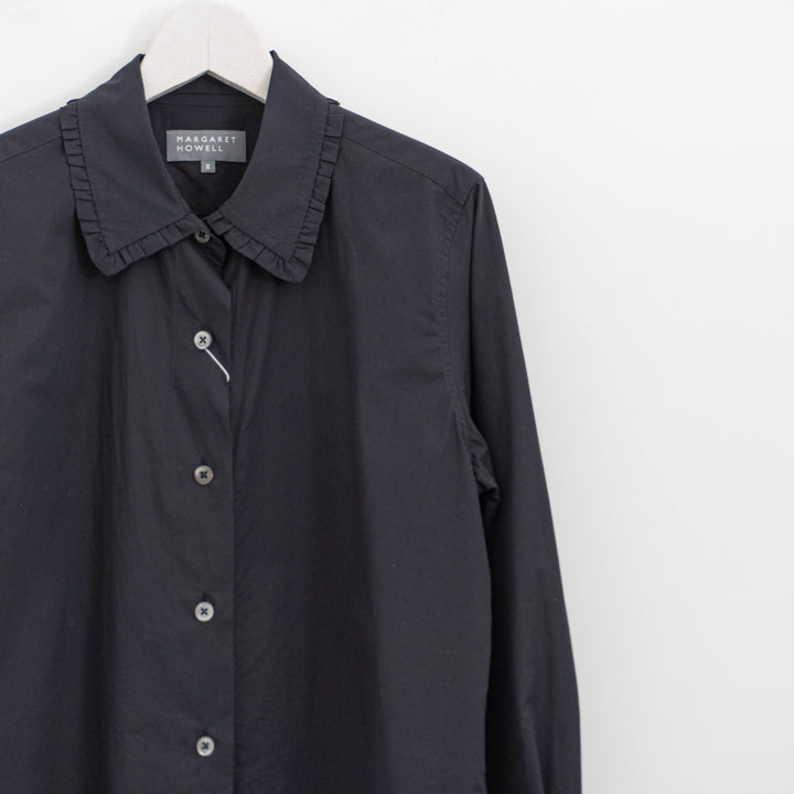 MARGARET HOWELL /WOMEN　SUPER FINE COTTON POPLIN SHIRT 578-6153209