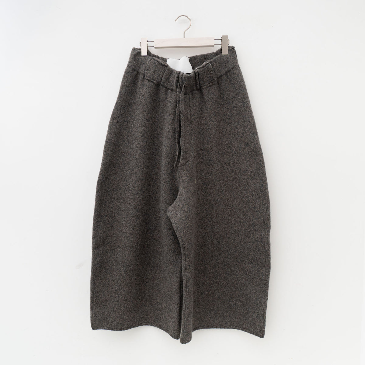 nonnotte｜MEN　knit pants extra wide -heavy oz yak knit