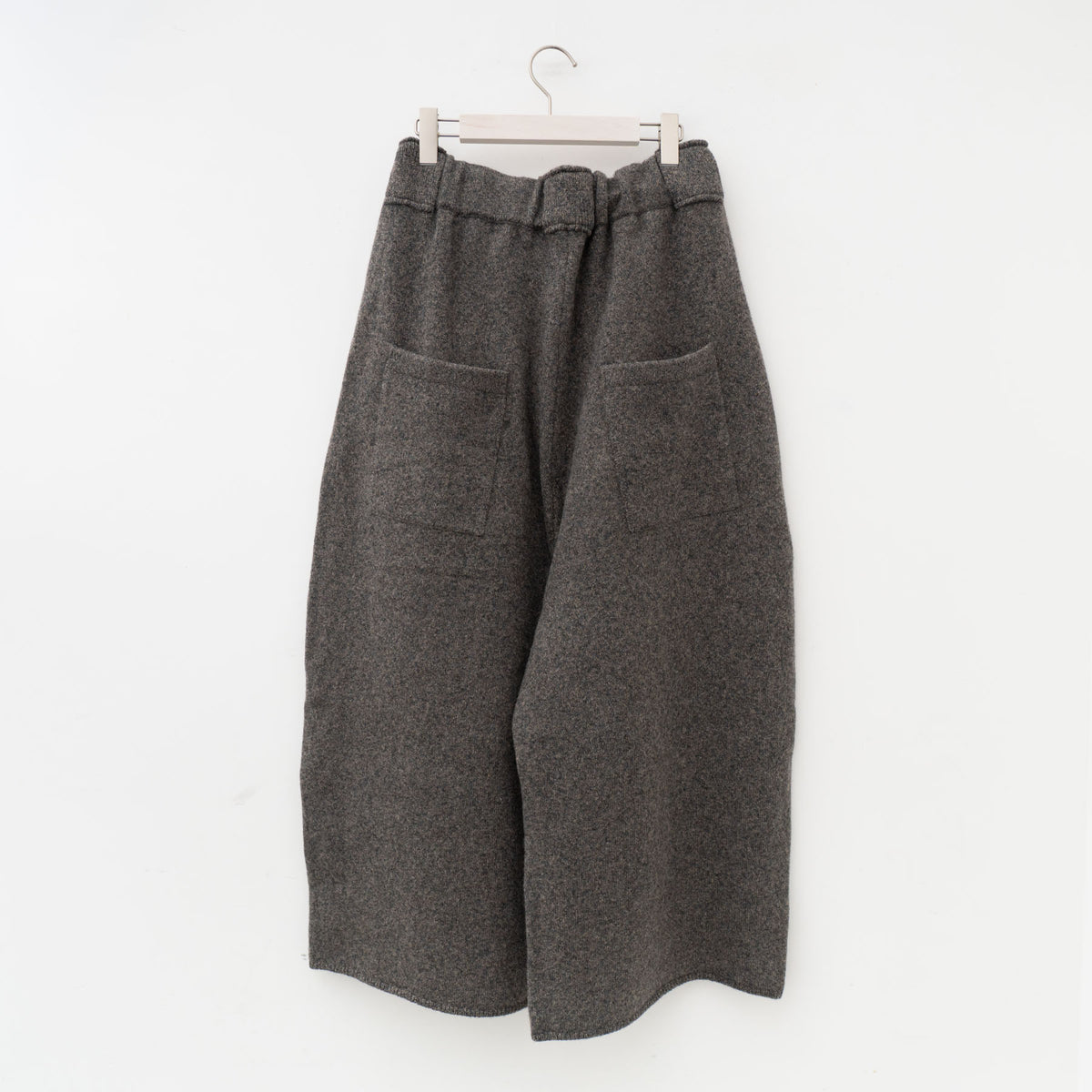 nonnotte｜MEN　knit pants extra wide -heavy oz yak knit