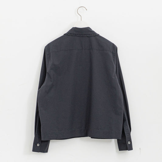 MARGARET HOWELL｜WOMEN　SUPER FINE COTTON POPLIN SHIRT 578-6153209