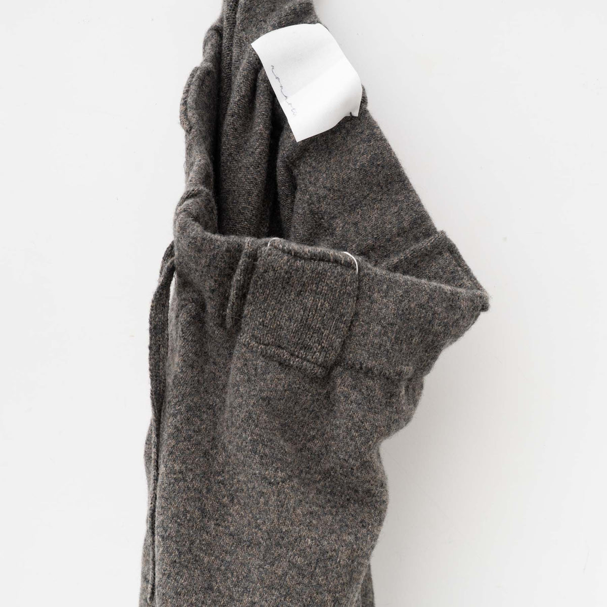nonnotte｜MEN　knit pants extra wide -heavy oz yak knit