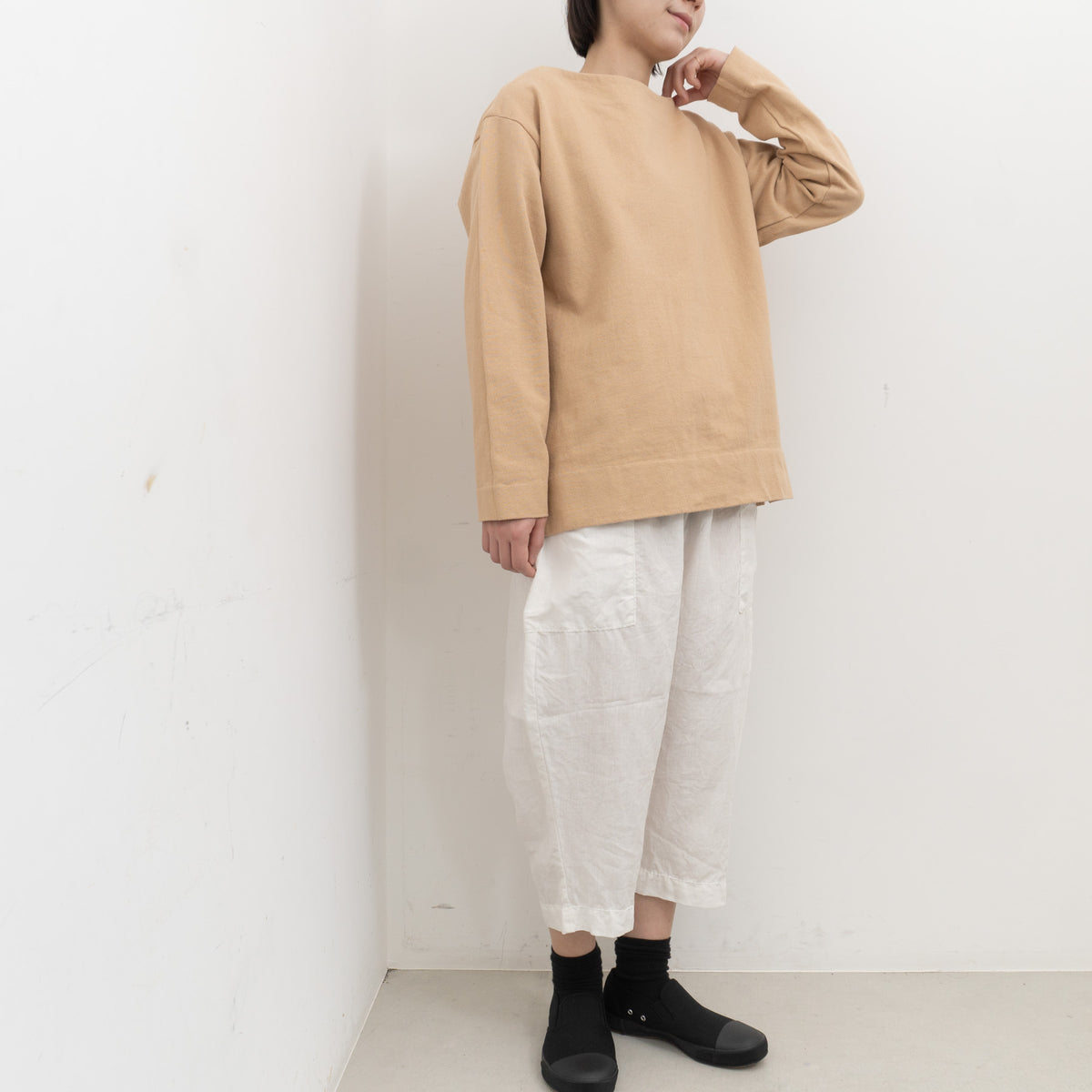 homspun｜WOMEN　リネンバイオ8分丈パンツ 261-3406 Y