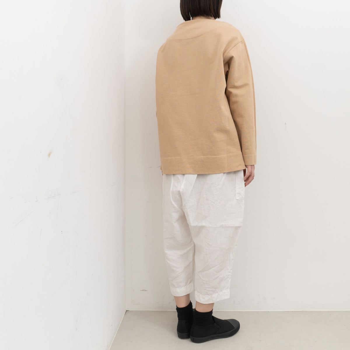 homspun｜WOMEN　リネンバイオ8分丈パンツ 261-3406 Y