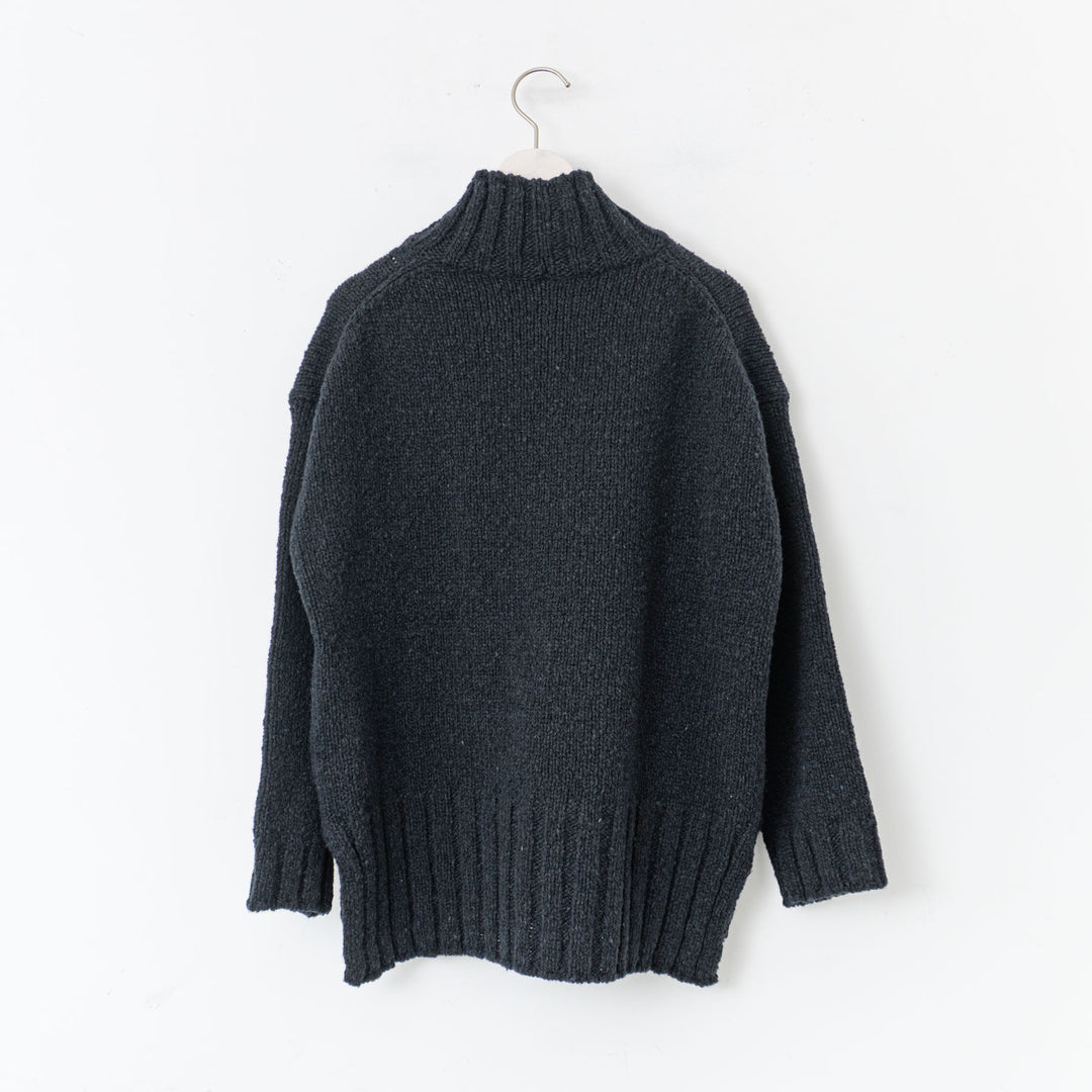 evam eva/　renew-wool turtle neck E243K099