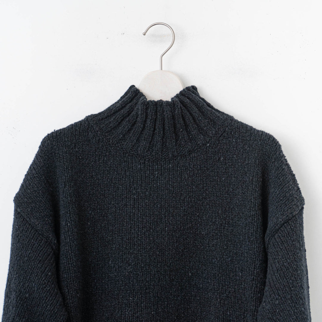 evam eva/　renew-wool turtle neck E243K099