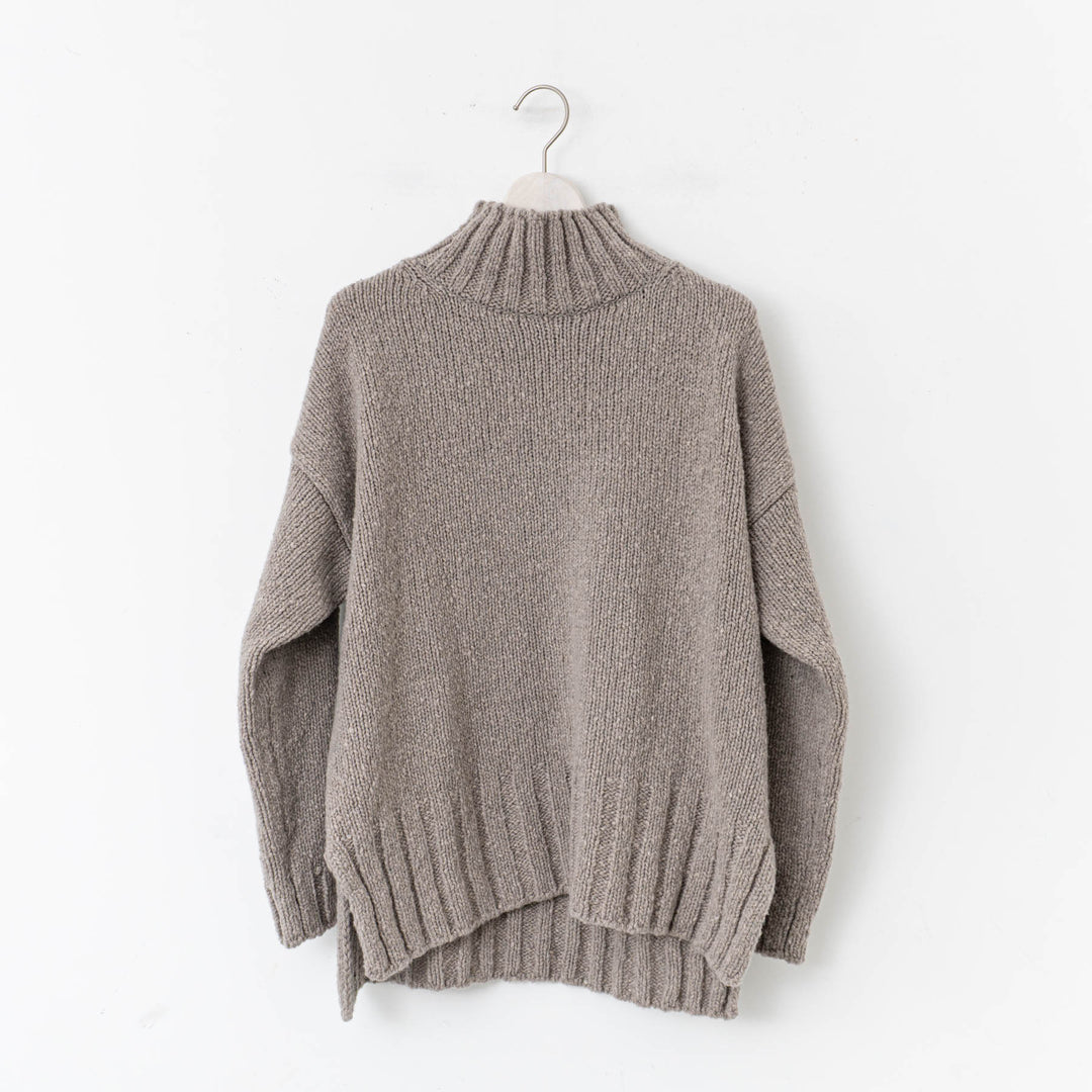 evam eva/　renew-wool turtle neck E243K099