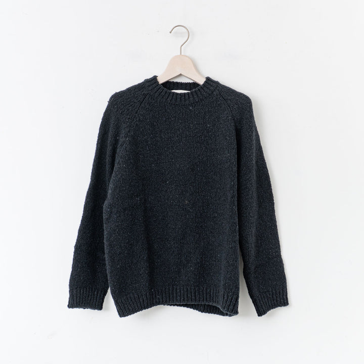 evam eva/　renew-wool raglan pullover E243K098