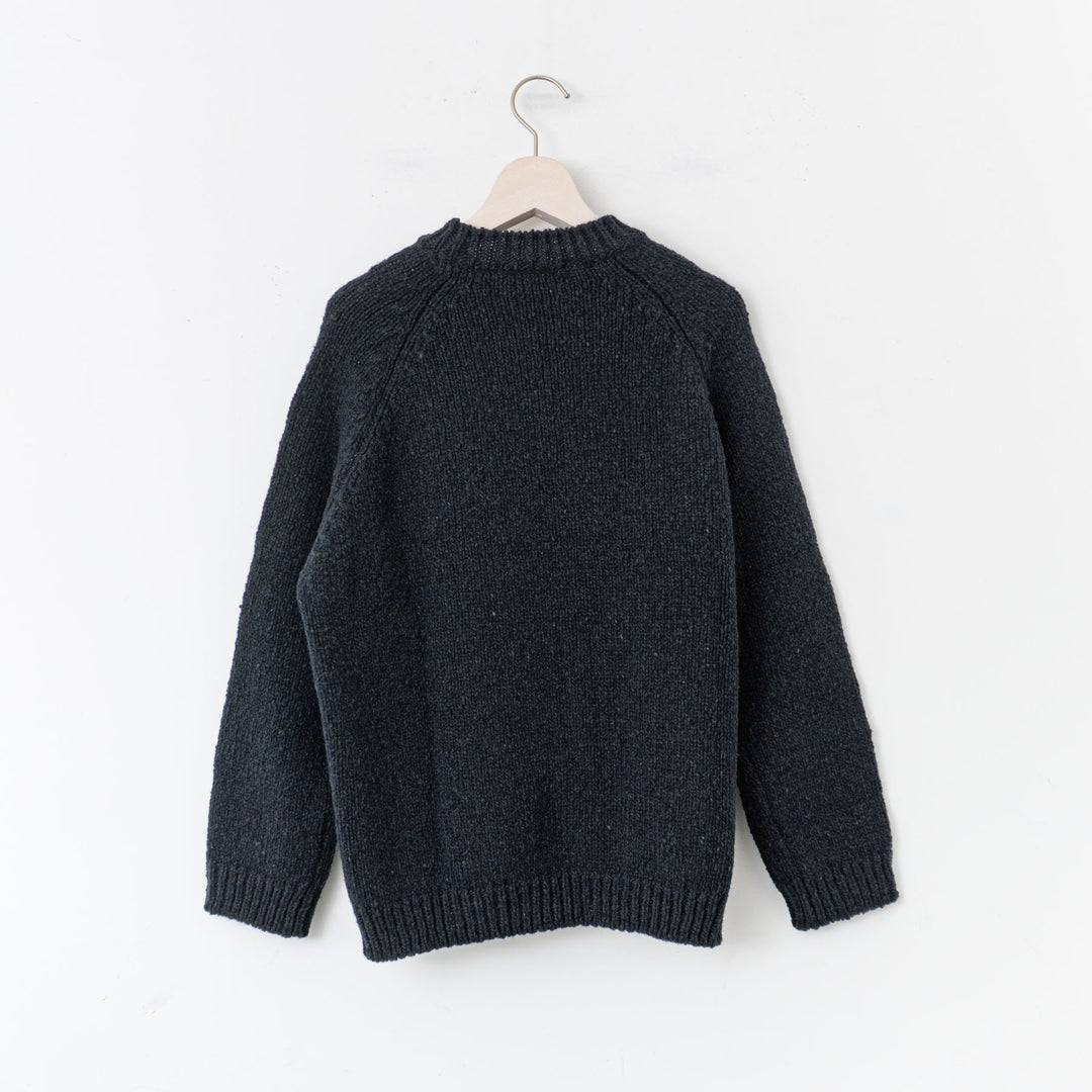 evam eva/　renew-wool raglan pullover E243K098