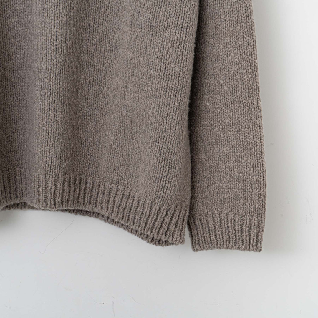 evam eva/　renew-wool raglan pullover E243K098