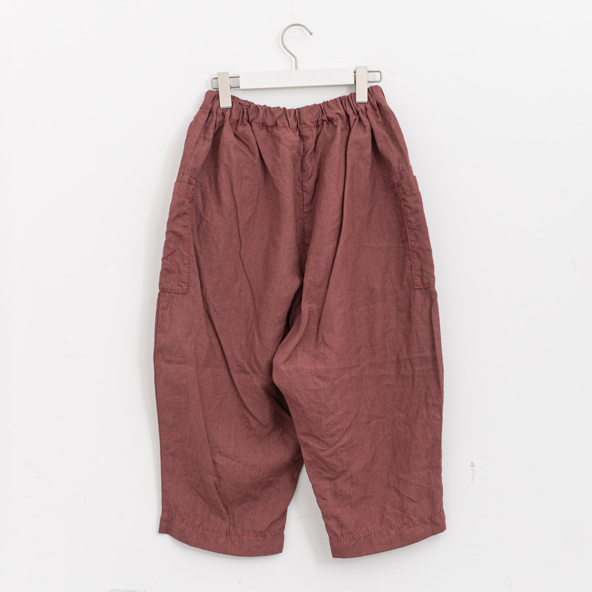 homspun｜WOMEN　リネンバイオ8分丈パンツ 261-3406 Y