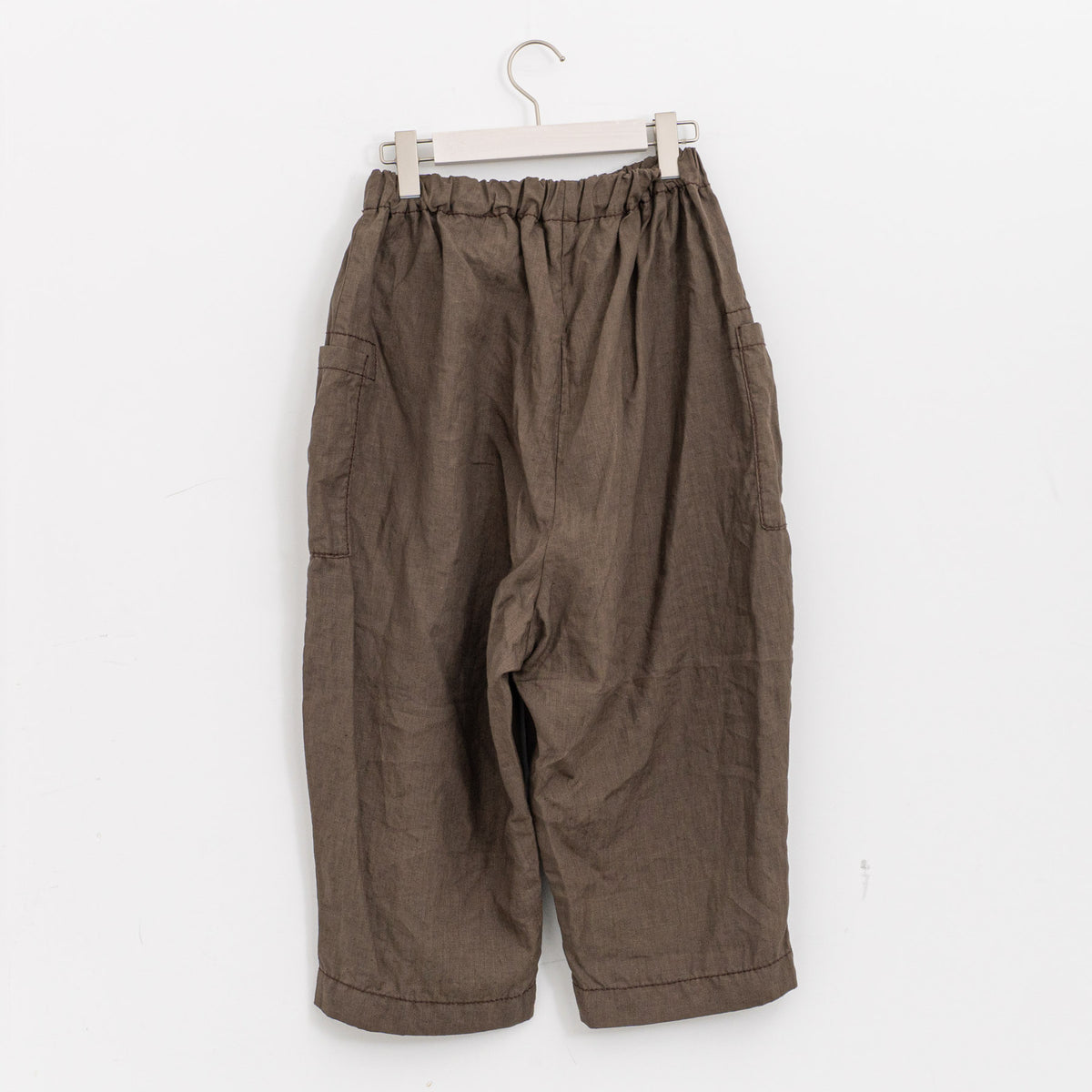 homspun｜WOMEN　リネンバイオ8分丈パンツ 261-3406 Y