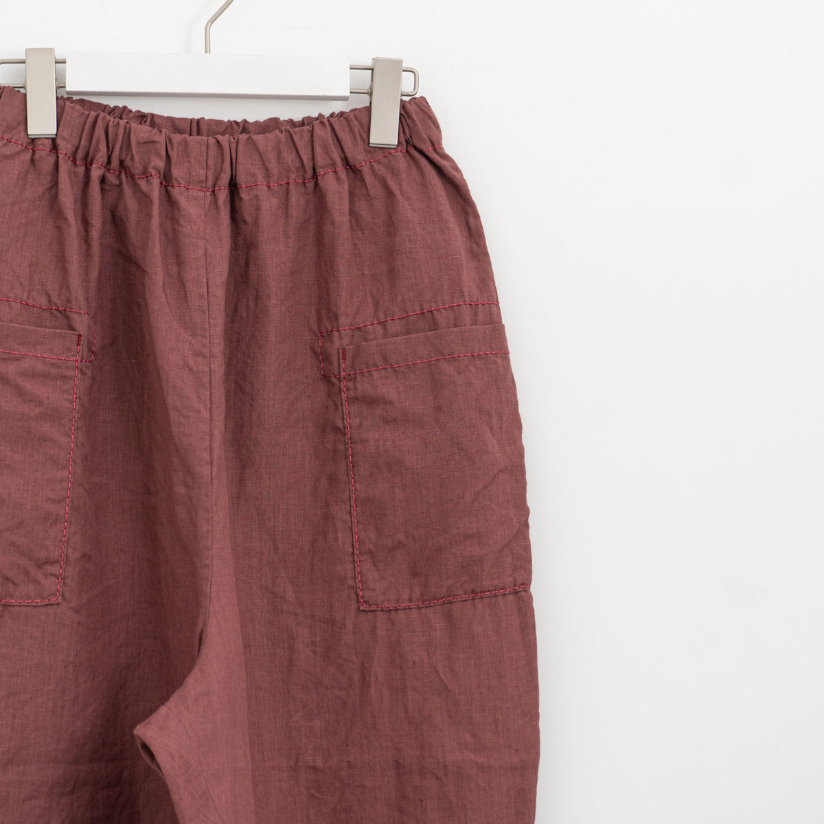 homspun｜WOMEN　リネンバイオ8分丈パンツ 261-3406 Y