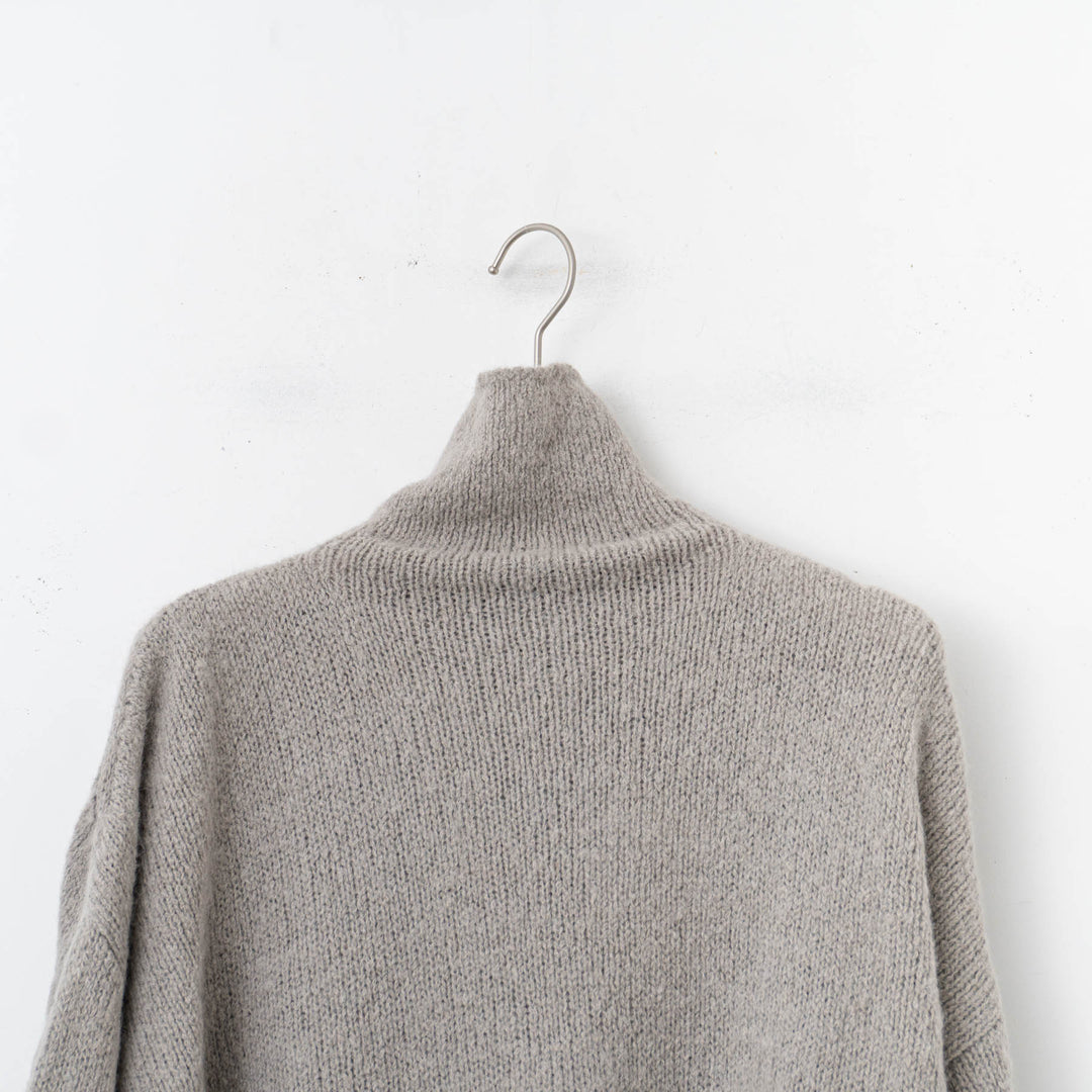 evam eva/　alpaca lily turtleneck E243K159