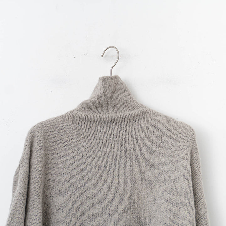 evam eva/　alpaca lily turtleneck E243K159