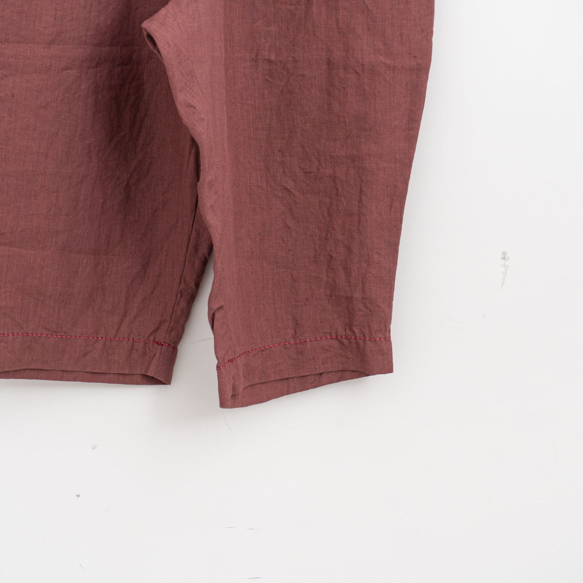 homspun｜WOMEN　リネンバイオ8分丈パンツ 261-3406 Y