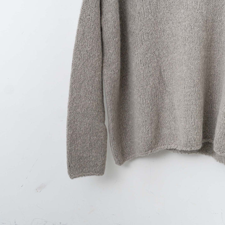 evam eva/　alpaca lily turtleneck E243K159