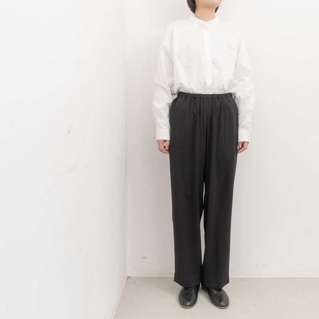 ゴーシュ /　バックサテンブラックパンツ G261-P020