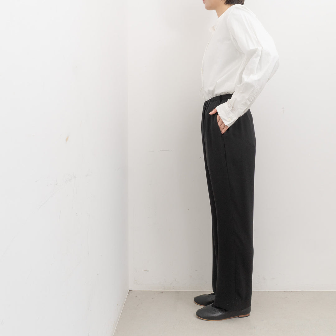 ゴーシュ /　バックサテンブラックパンツ G261-P020