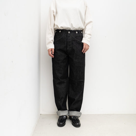 MHL.｜WOMEN　CANTON BLACK DENIM