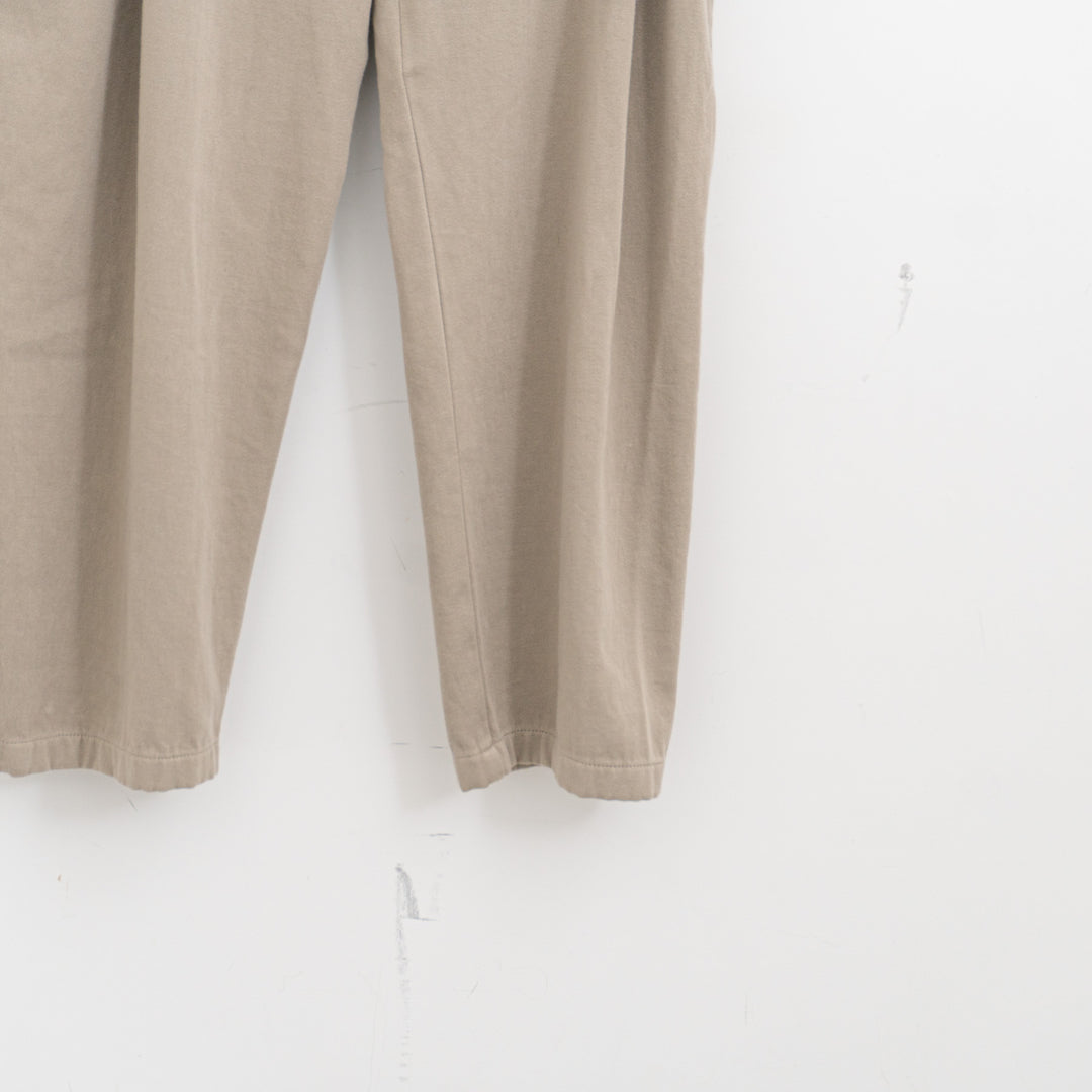 evam eva/　brushed cotton tuck pantsE253T169