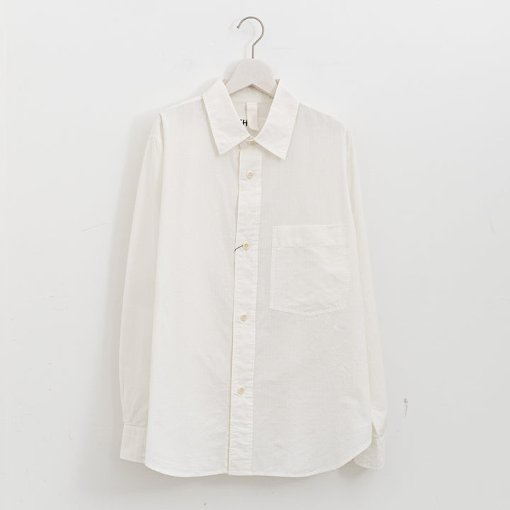 MHL./MEN　TINY GINGHAM COTTON SHIRT 596-6150207 -suomi