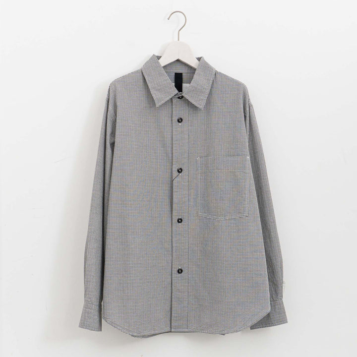 MHL./MEN　TINY GINGHAM COTTON SHIRT 596-6150207 -suomi