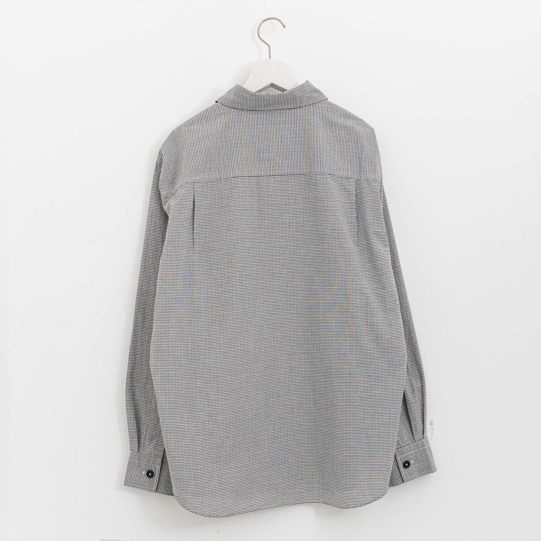 MHL./MEN　TINY GINGHAM COTTON SHIRT 596-6150207 -suomi
