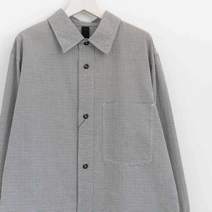 MHL./MEN　TINY GINGHAM COTTON SHIRT 596-6150207 -suomi