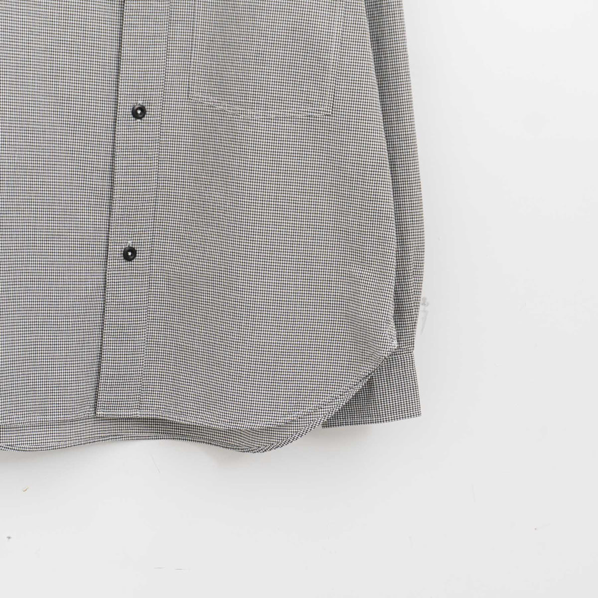 MHL.｜MEN　TINY GINGHAM COTTON SHIRT 596-6150207 -suomi