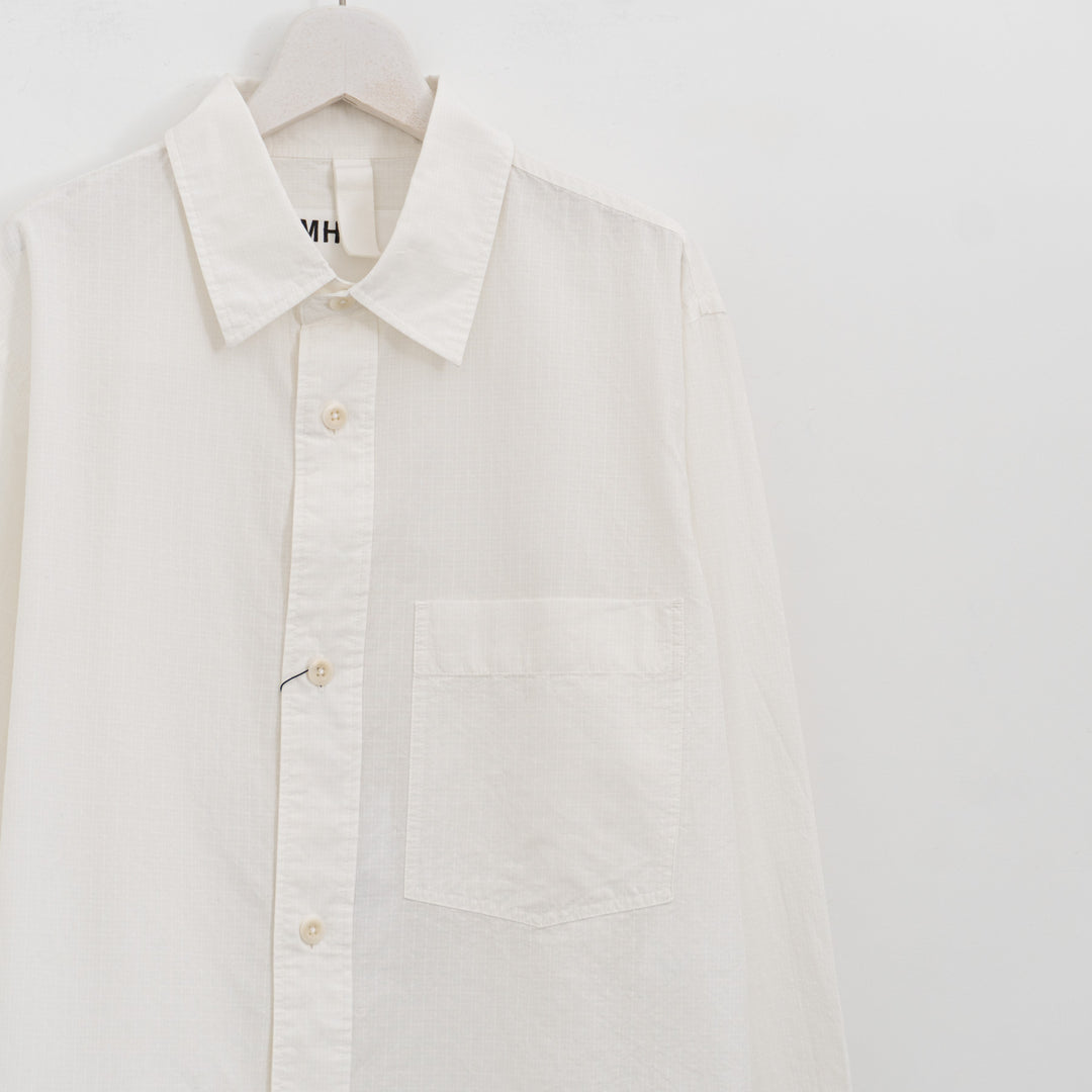 MHL./MEN　TINY GINGHAM COTTON SHIRT 596-6150207 -suomi