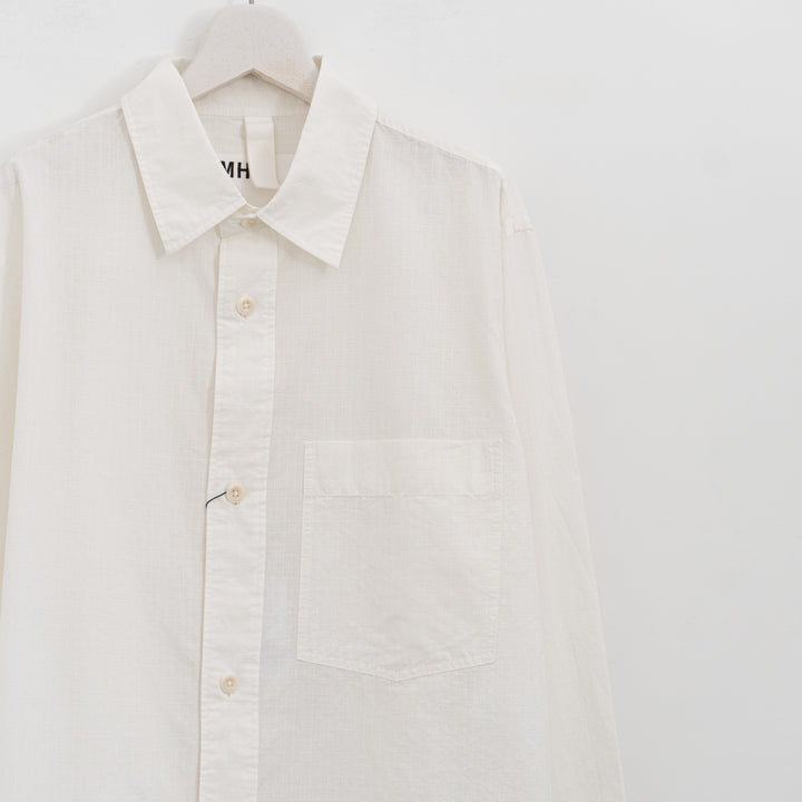 MHL./MEN　TINY GINGHAM COTTON SHIRT 596-6150207 -suomi
