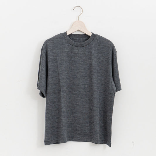 holk｜wool S/S Tshirt 024（gray）