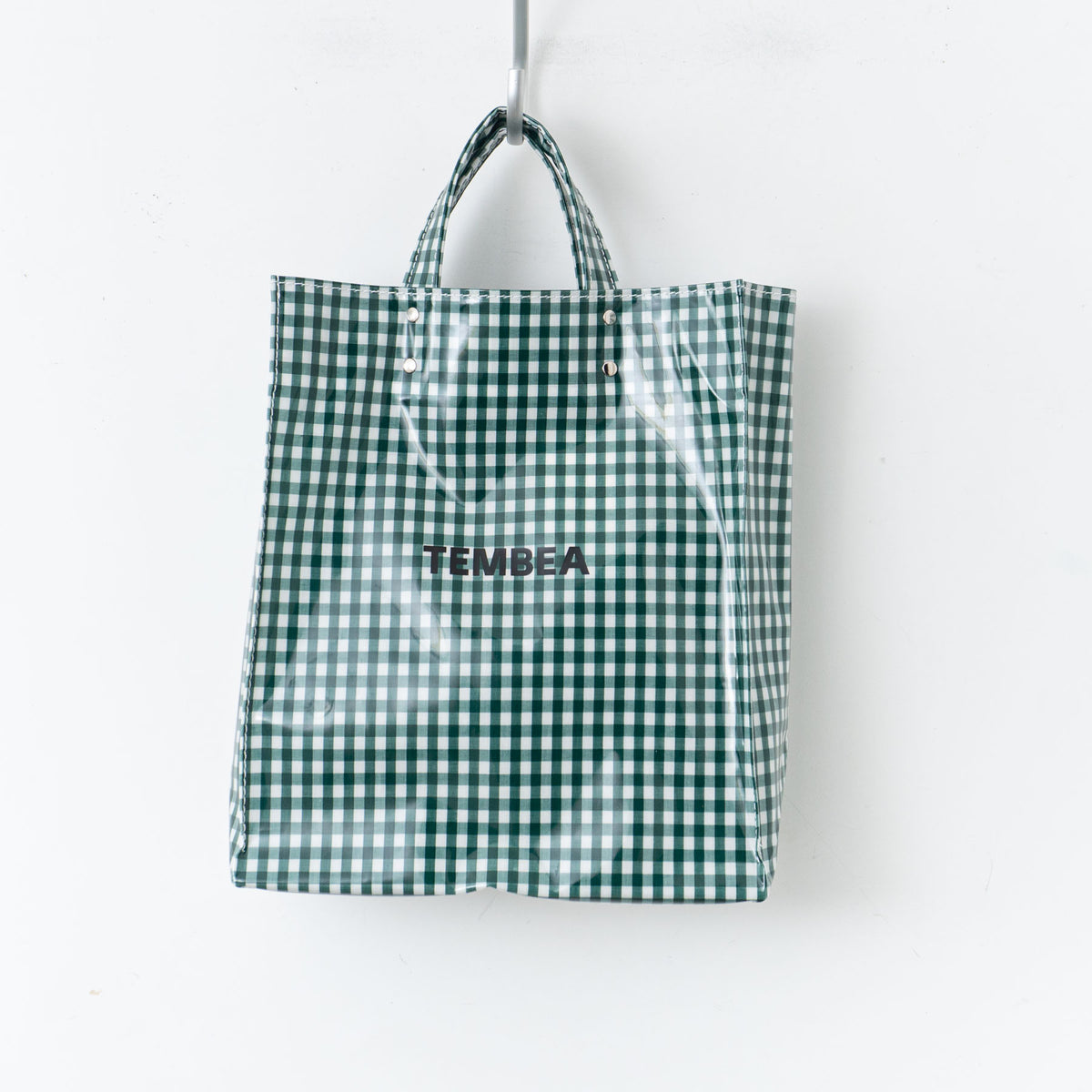 TEMBEA｜PAPER TOTE col.GINGHAM/GREEN（GINGHAM/GREEN）