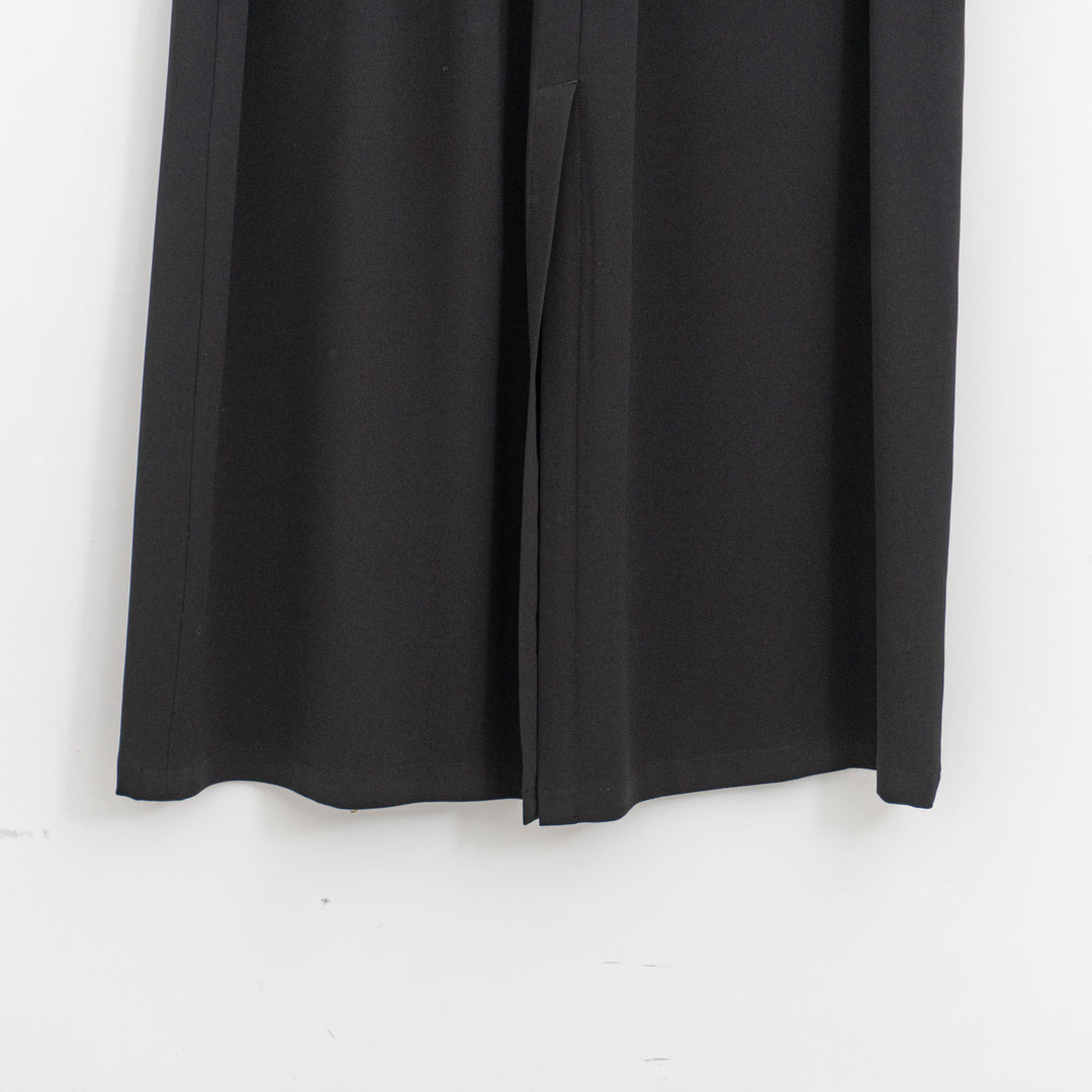 ゴーシュ /　バックサテンブラック　ロングスカート G261-S019