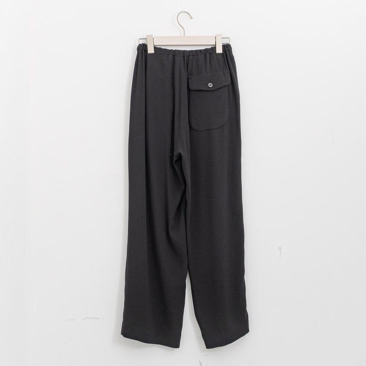 ゴーシュ /　バックサテンブラックパンツ G261-P020