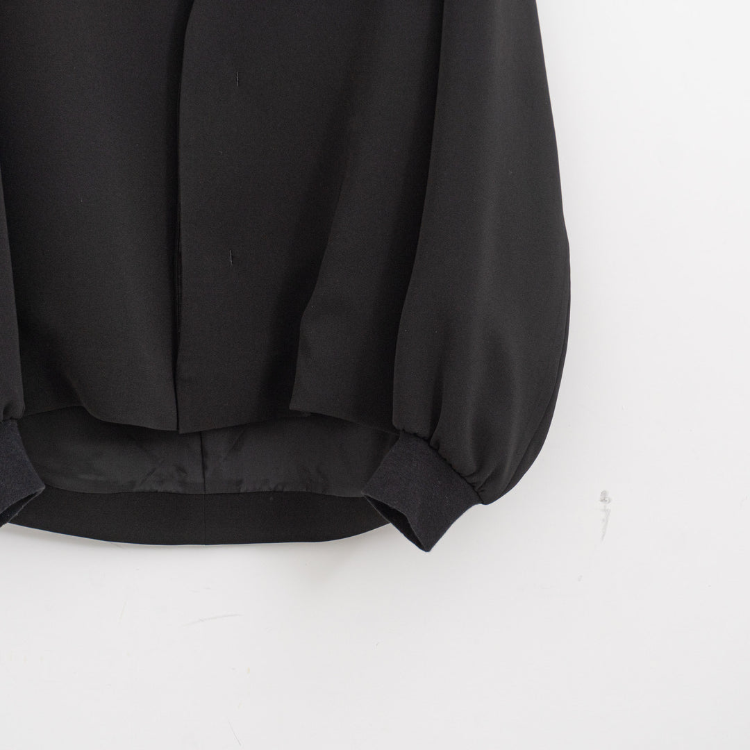 ゴーシュ/　ストレッチブラック 袖リブジャケット G261-J014