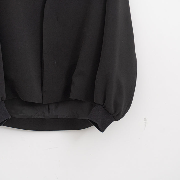 ゴーシュ/　ストレッチブラック 袖リブジャケット G261-J014