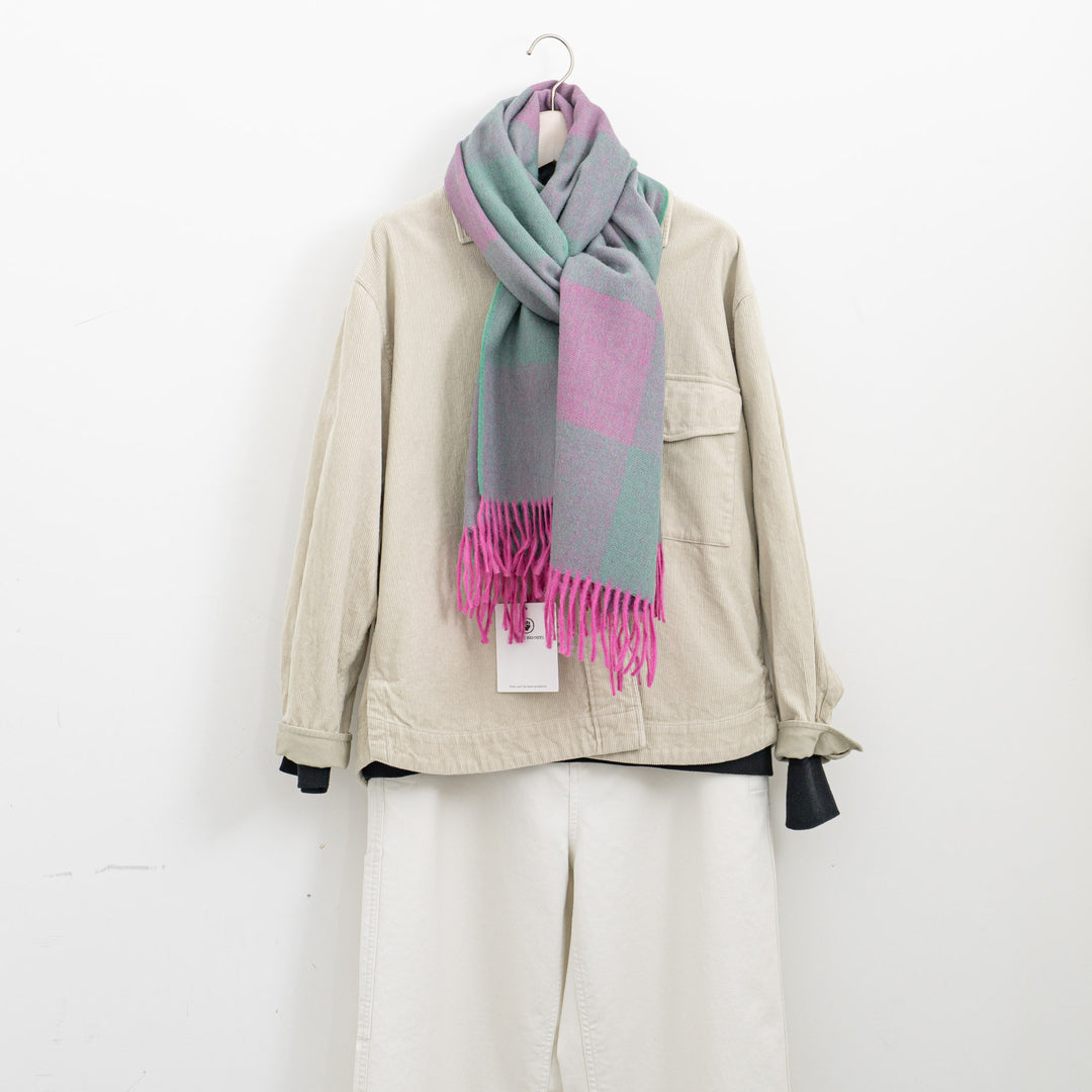 THE INOUE BROTHERS.../　Brushed Scarf Block TIB-ALAC2014ML