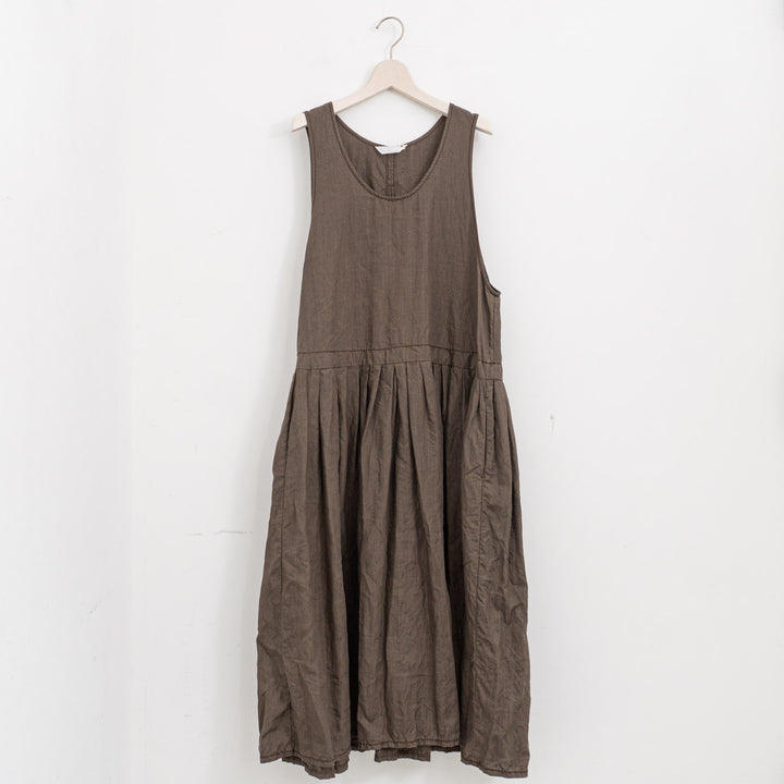 homspun/WOMEN　リネンバイオ ノースリーブワンピース 261-1624-suomi