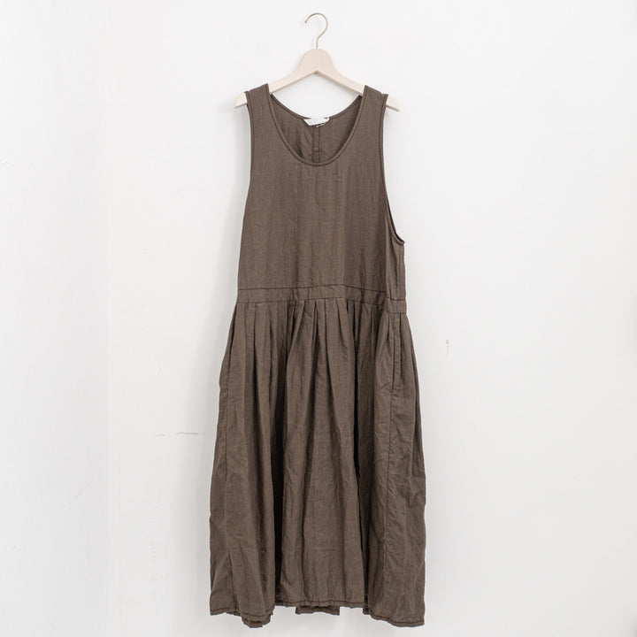 homspun/WOMEN　リネンバイオ ノースリーブワンピース 261-1624-suomi