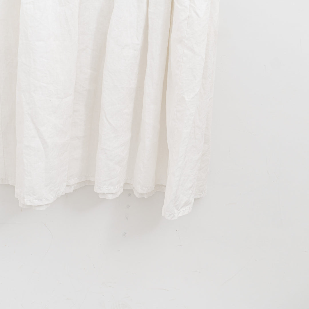 homspun/WOMEN　リネンバイオ ノースリーブワンピース col.off white-suomi