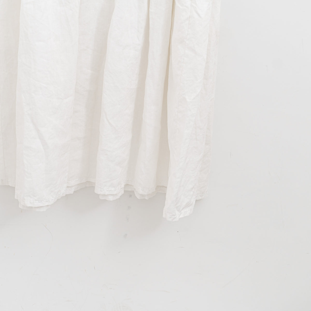 homspun｜WOMEN　リネンバイオ ノースリーブワンピース col.off white-suomi