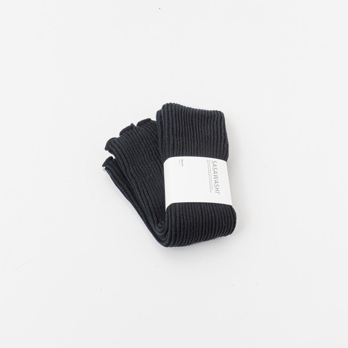 SASAWASHI｜レッグウォーマー ロング（black）