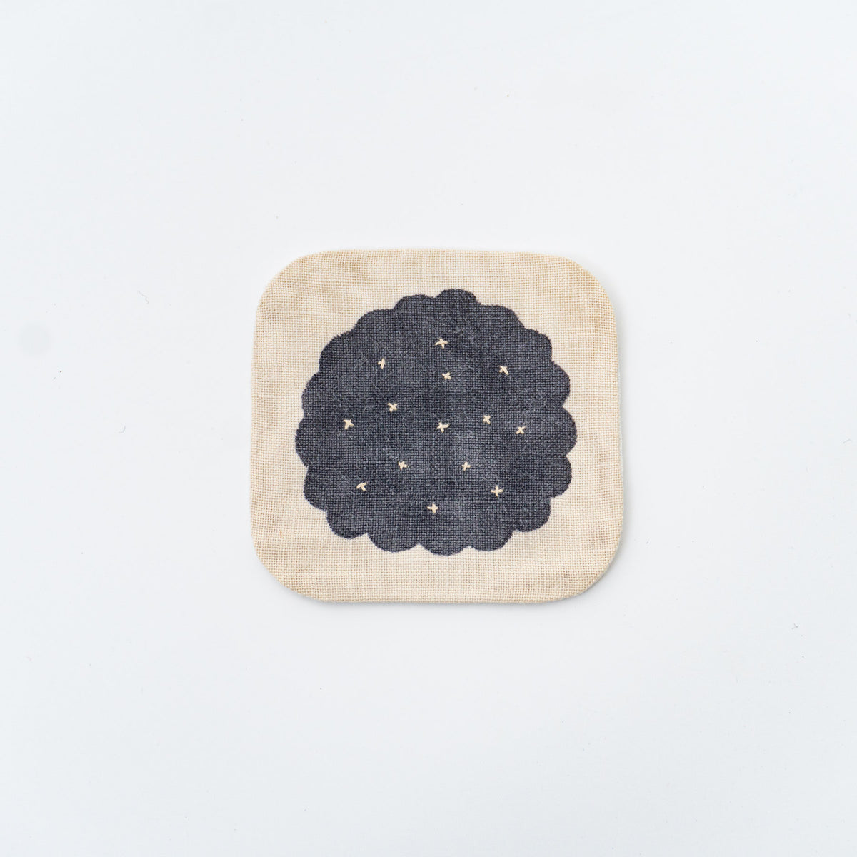 トモタケ｜リネンコースター ココアクッキー Cocoa Cookie