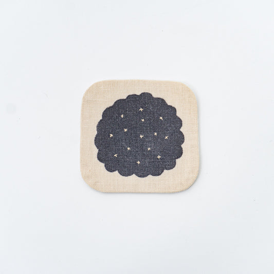トモタケ｜リネンコースター ココアクッキー Cocoa Cookie