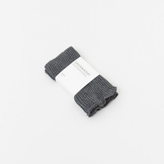 SASAWASHI｜レッグウォーマー ショート（gray）