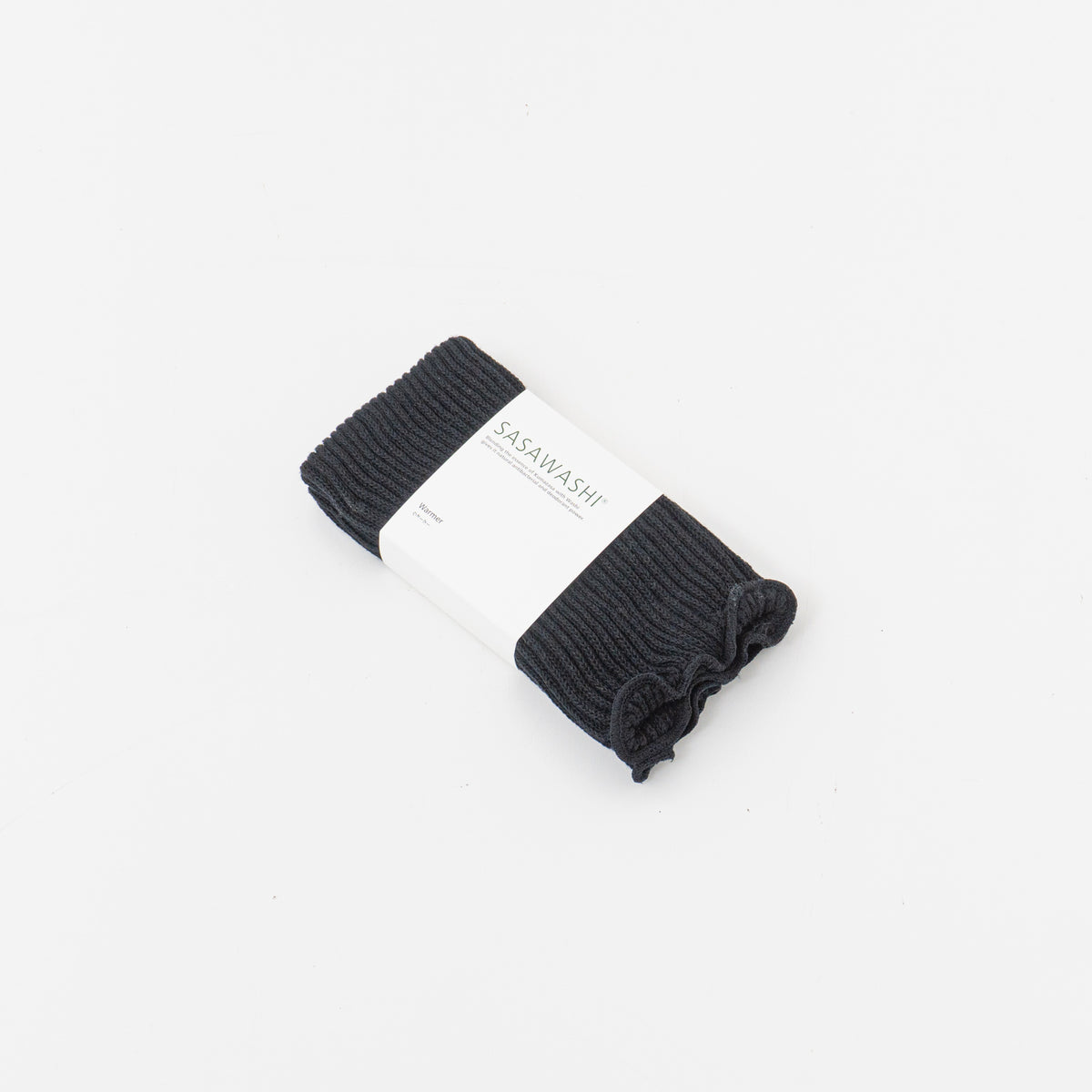 SASAWASHI｜レッグウォーマー ショート（black）