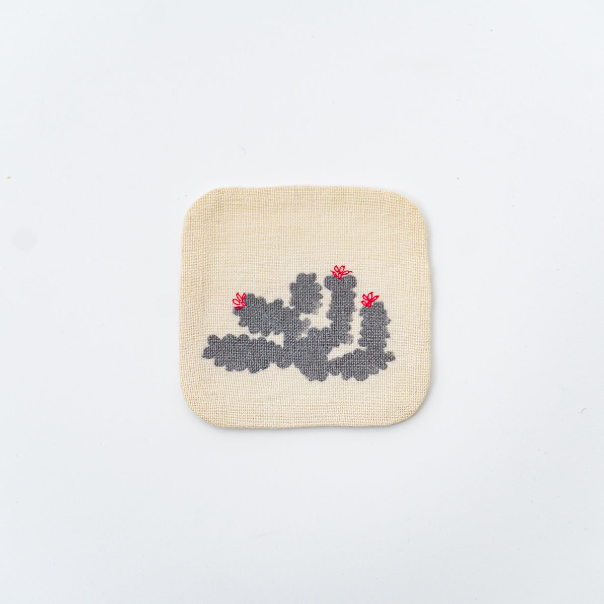 トモタケ｜リネンコースター　セダム　Sedum