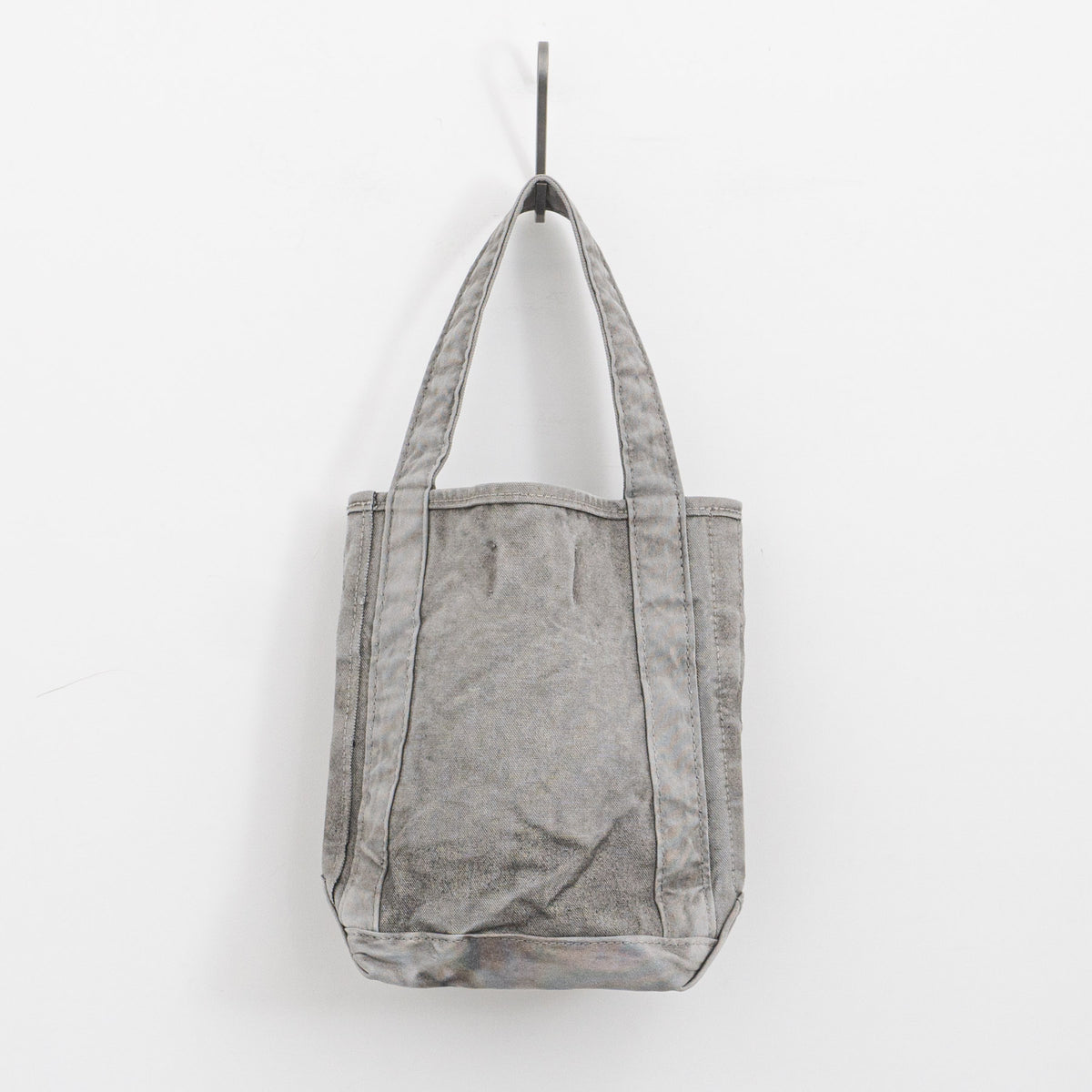 TEMBEA｜BAGUETTE TOTE VEGETABLE DYE col.Sumi（Natural/DK Choco）