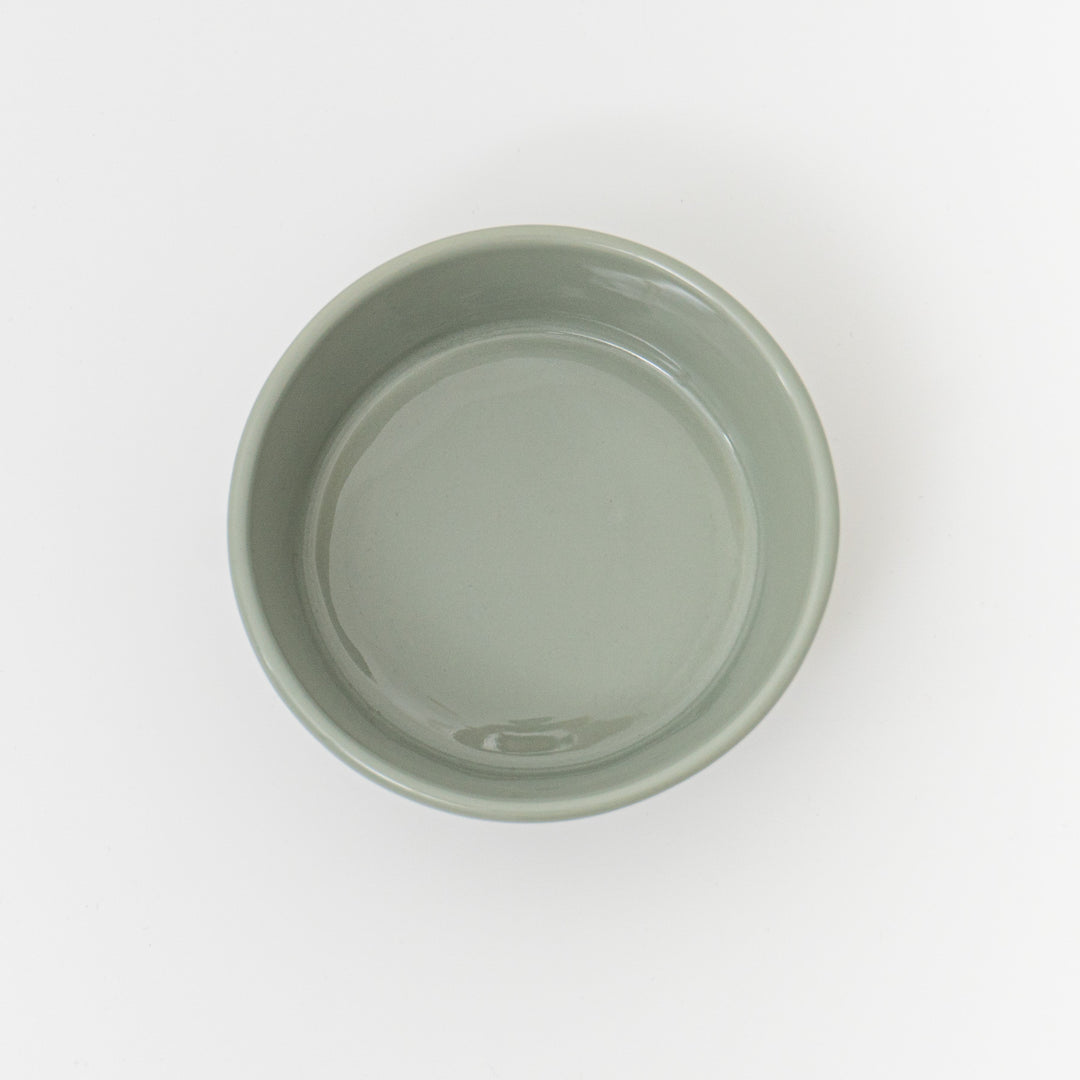 ペット用品 - BAUER POTTERY /　BAUER DOG BOWL Sサイズ　グレー